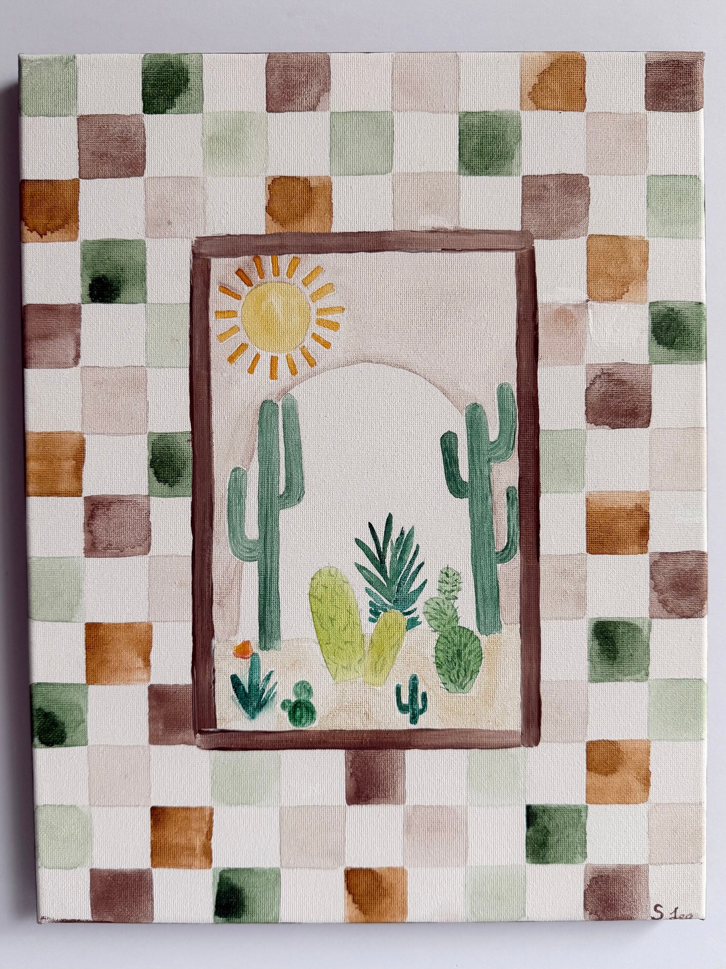 Western Nursery Art - Original Painting Set