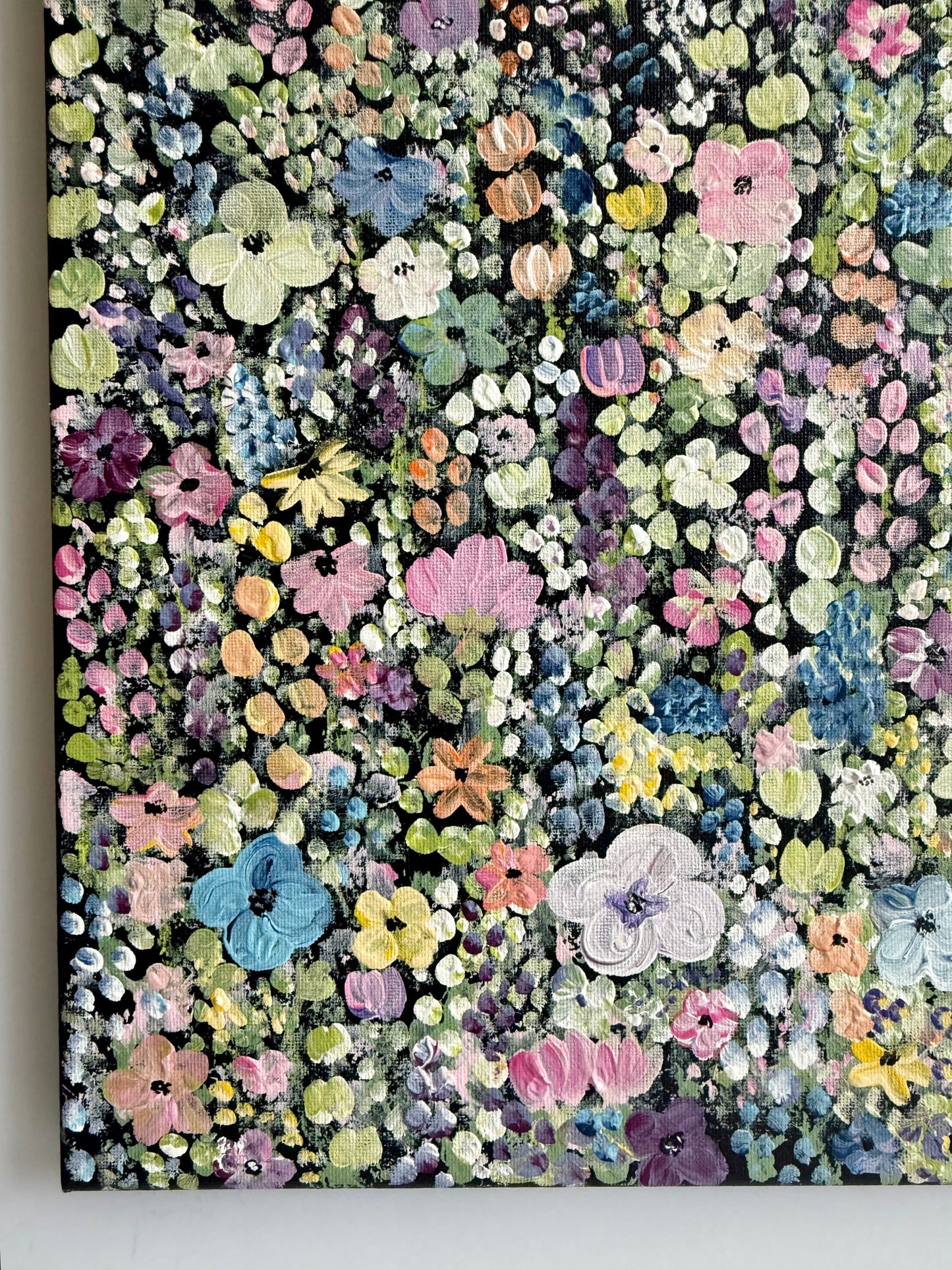 Pastel Wildflowers - Original Painting