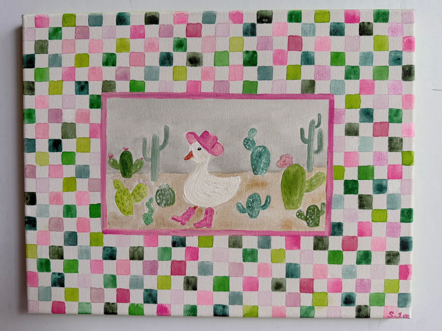 Desert Cowgirl Duck